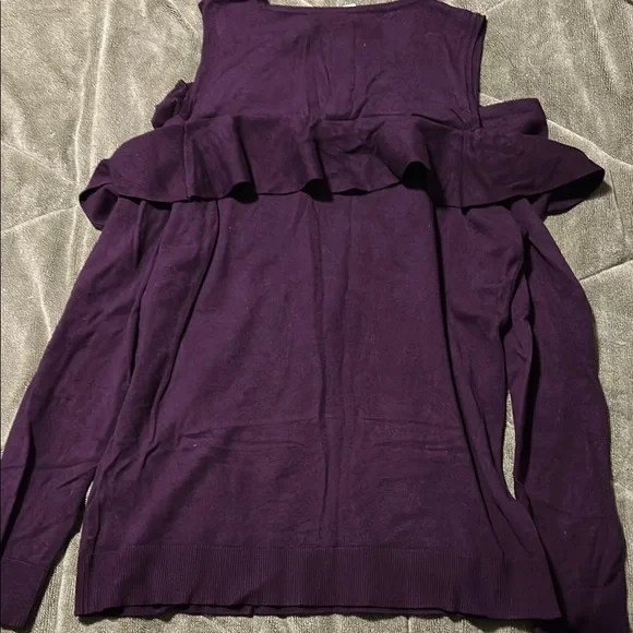 Calvin Klein Purple Women's Top - Picture 3 of 3